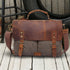 Vintage Canvas & Leather Messenger Bag