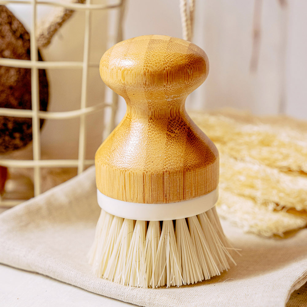 Bamboo Scrub For Dish