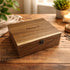Wooden Keepsake Box 12.75 X 10 Inch