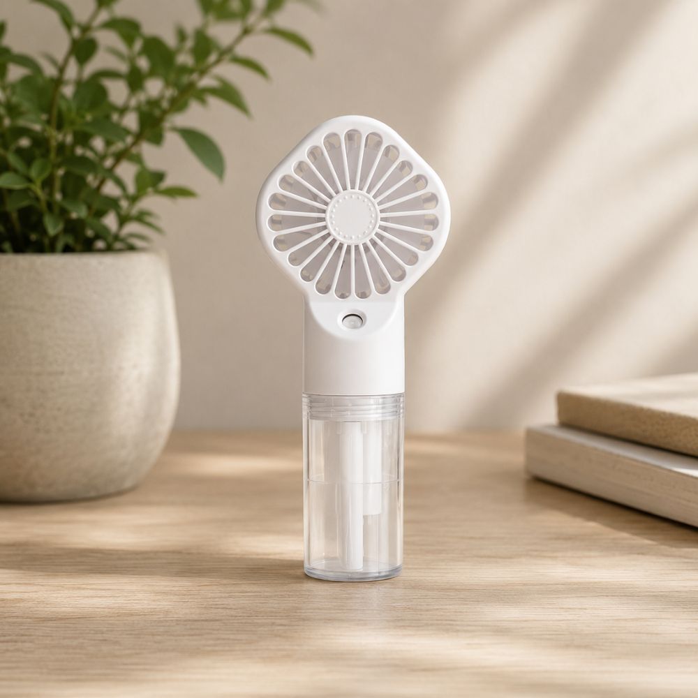 Hand Held Misting Mini Fan