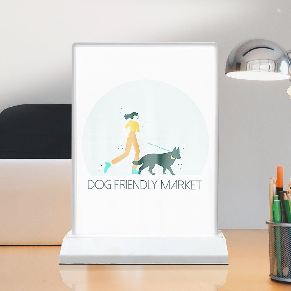 A5 Advertising Light Box Desktop Display - Delite Promotional Products