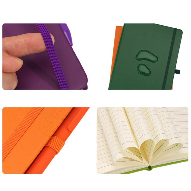 A5 Notebook With Pen Loop - Delite Promotional Products