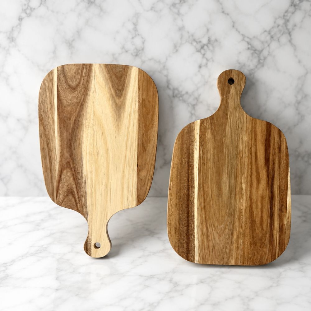 Acacia Wood Board With Handle - Delite Promotional Products