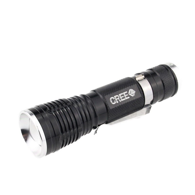 Aluminum Alloy High Intensity Focusing Flashlight - Delite Promotional Products