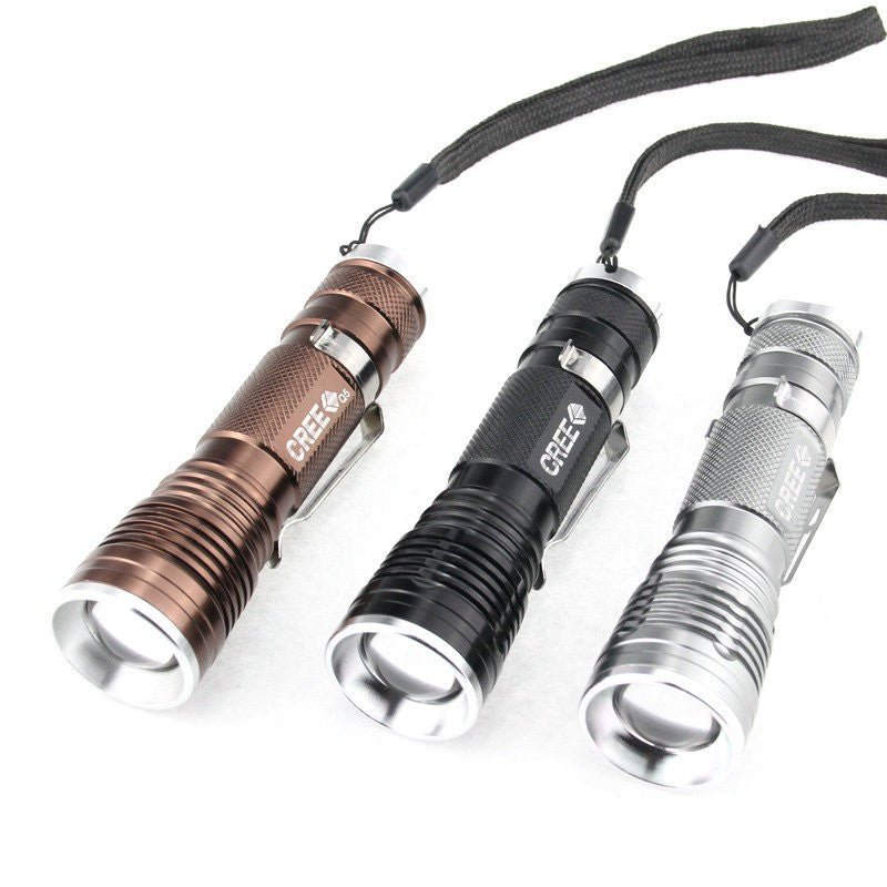 Aluminum Alloy High Intensity Focusing Flashlight - Delite Promotional Products