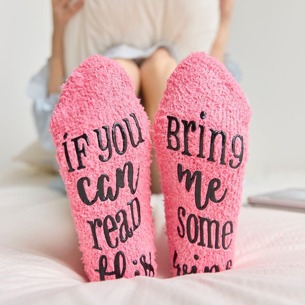 Anti Slip Coral Fleece Socks For Women - Delite Promotional Products