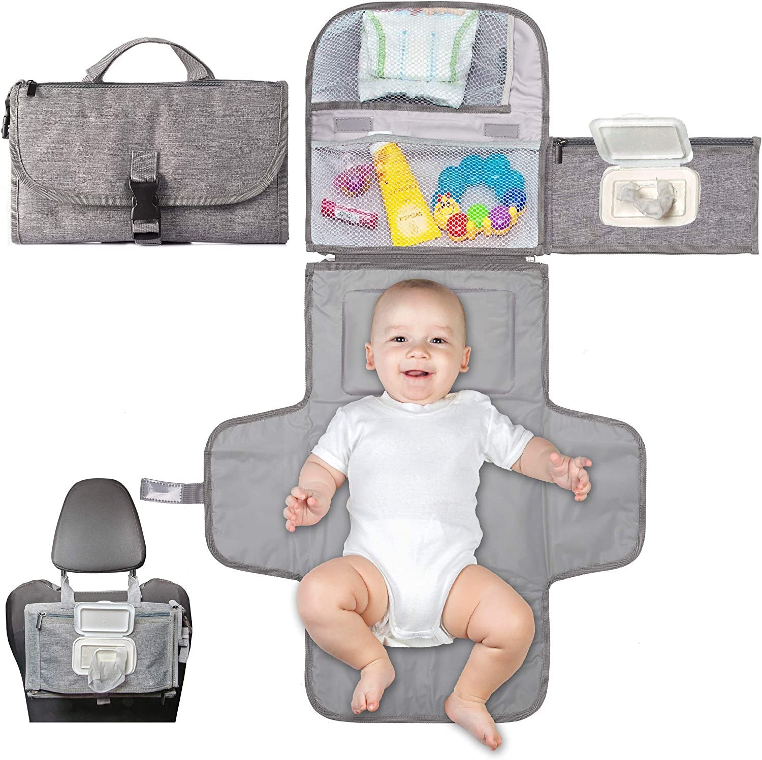 Baby Portable Diaper Changing Pad - Delite Promotional Products