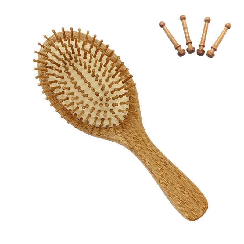 Bamboo Air Cushion Brush Comb For Long Hair Packed By Box - Delite Promotional Products