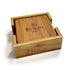 Bamboo Coasters And Gift Box Set - Delite Promotional Products