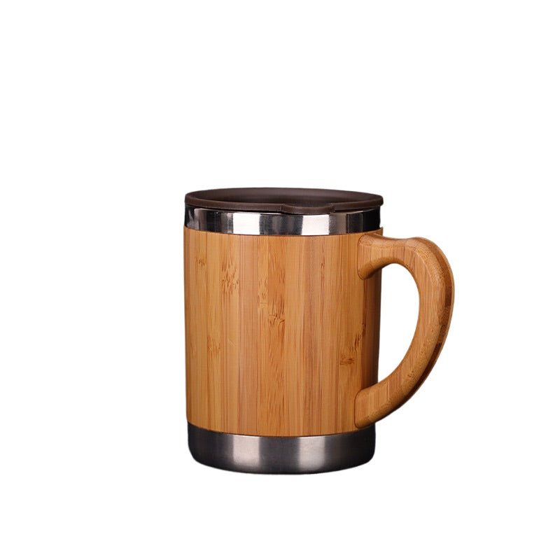 Bamboo Coffee Mug With Lid - Delite Promotional Products