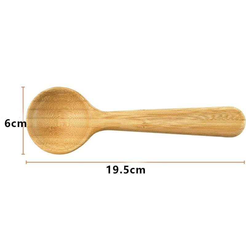 Bamboo Coffee Scoop & Clip - Delite Promotional Products