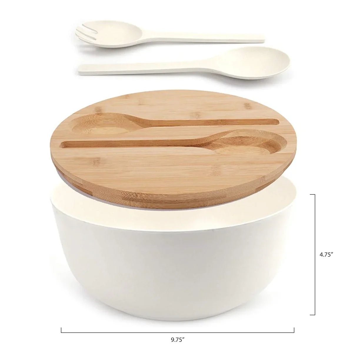 Bamboo Fiber Salad Bowl - Delite Promotional Products