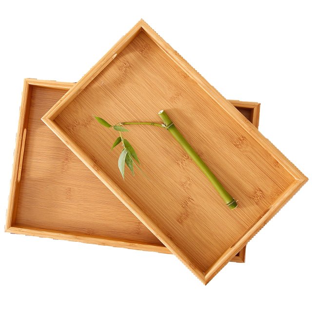 Bamboo Tray With Handle - By Boat - Delite Promotional Products