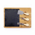 Bamboo/slate Cheese Board And Tool Set - Delite Promotional Products