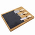 Bamboo/slate Cheese Board And Tool Set - Delite Promotional Products