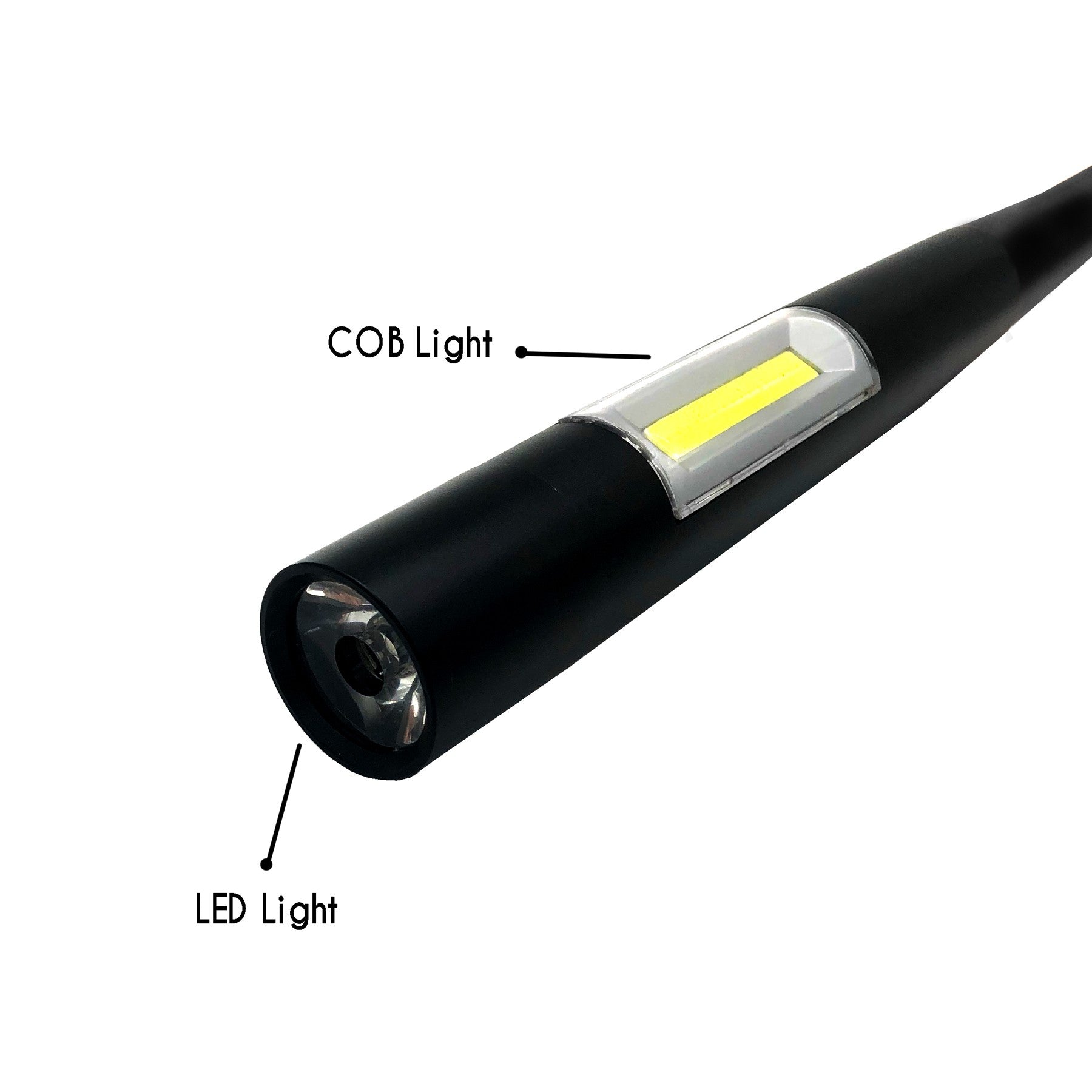 Baseball Bat Shape Cob Led Flashlight - Delite Promotional Products