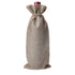 Synthetic Burlap Wine Bag