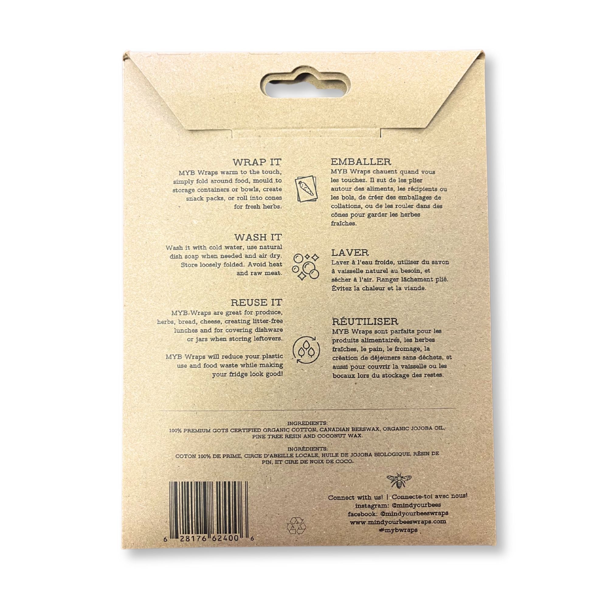 Beeswax Wrap Assorted Set - Delite Promotional Products