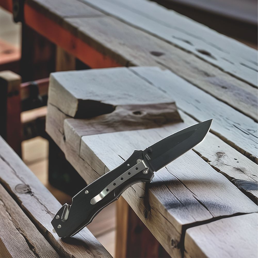 Black Ridge Tactical Knife - Delite Promotional Products