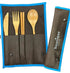 Brown Bamboo Utensil Set - Delite Promotional Products