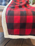Buffalo Check Sherpa Blanket - Delite Promotional Products