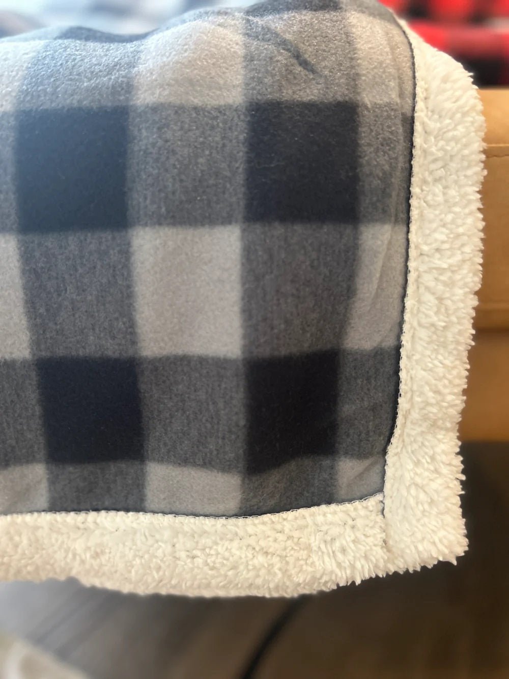 Buffalo Check Sherpa Blanket - Delite Promotional Products