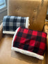 Buffalo Check Sherpa Blanket - Delite Promotional Products