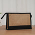 Burlap Jute Cosmetic Tote Bag - Delite Promotional Products