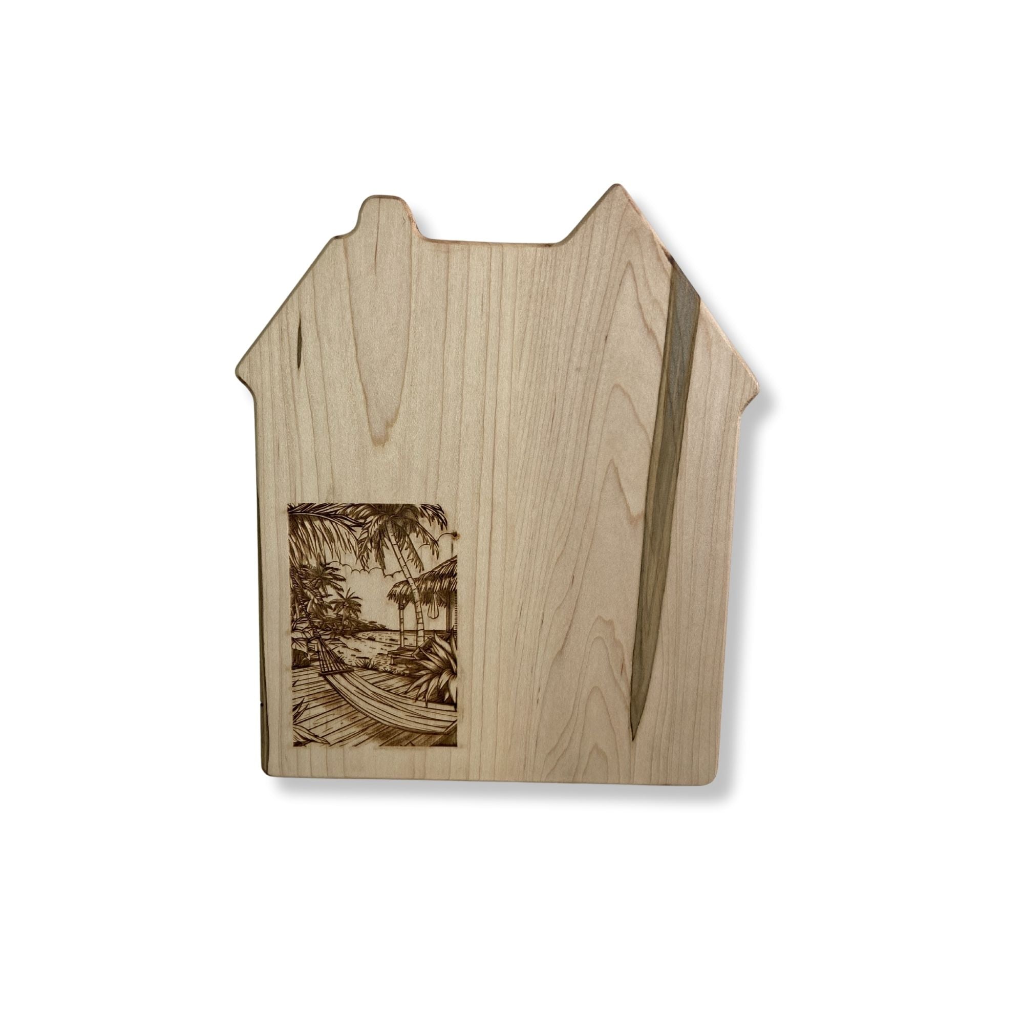 Canadian House Shaped Board 10x10 - Delite Promotional Products