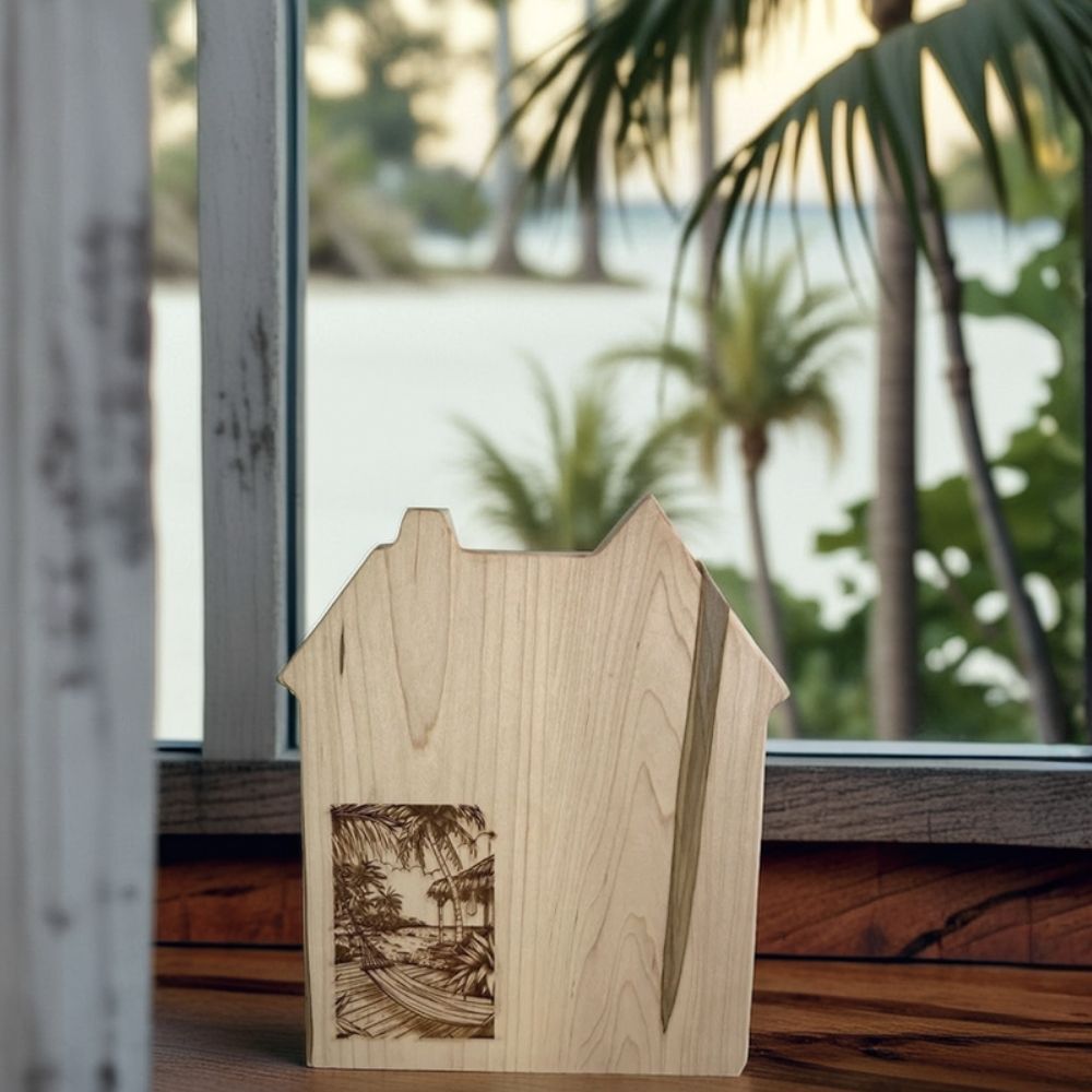 Canadian House Shaped Board 10x10 - Delite Promotional Products