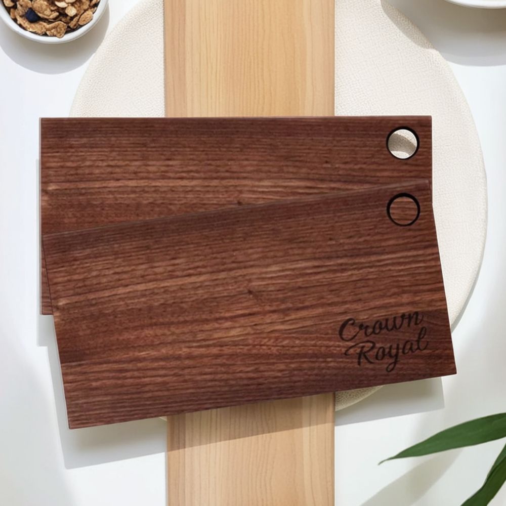 Canadian Walnut Board 12 X 6 - Delite Promotional Products