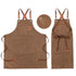 Canvas Apron With Removable Name Patch - Delite Promotional Products