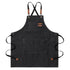 Canvas Apron With Removable Name Patch - Delite Promotional Products
