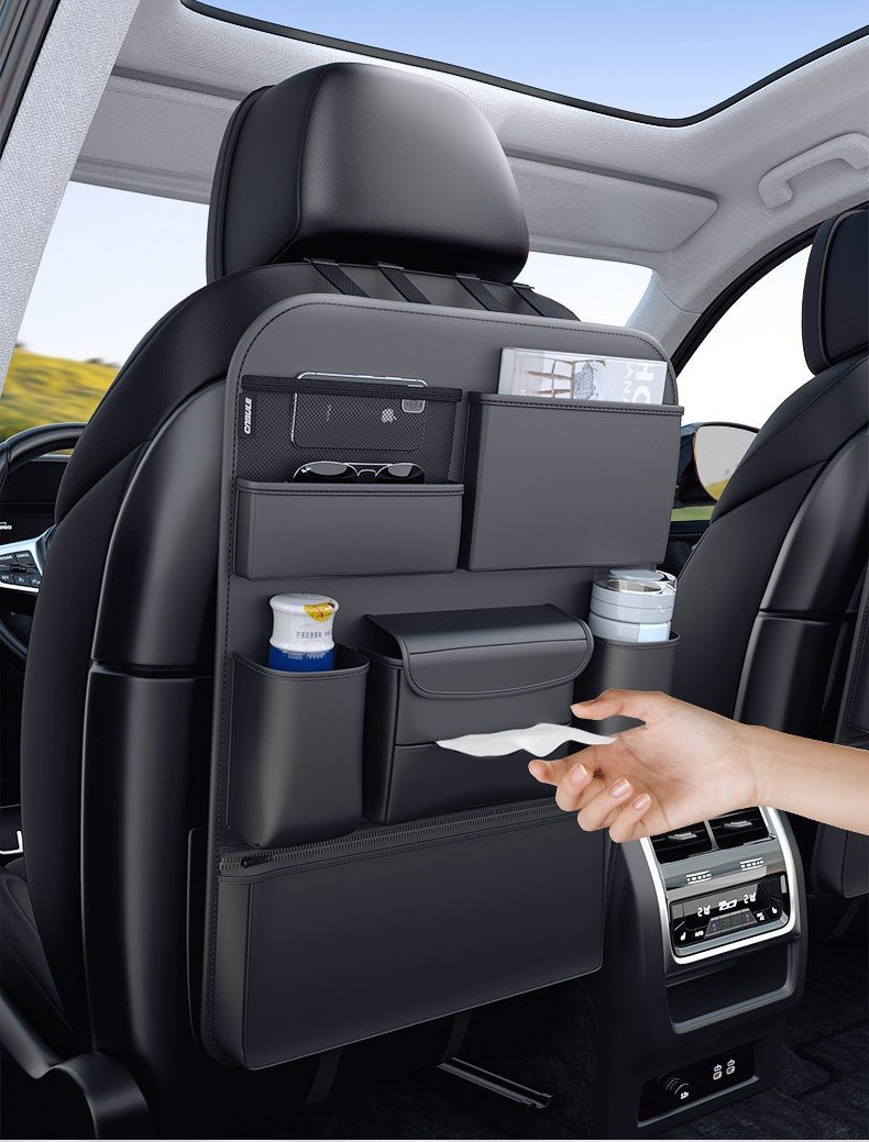 Car Back Seat Leather Organizer - Delite Promotional Products