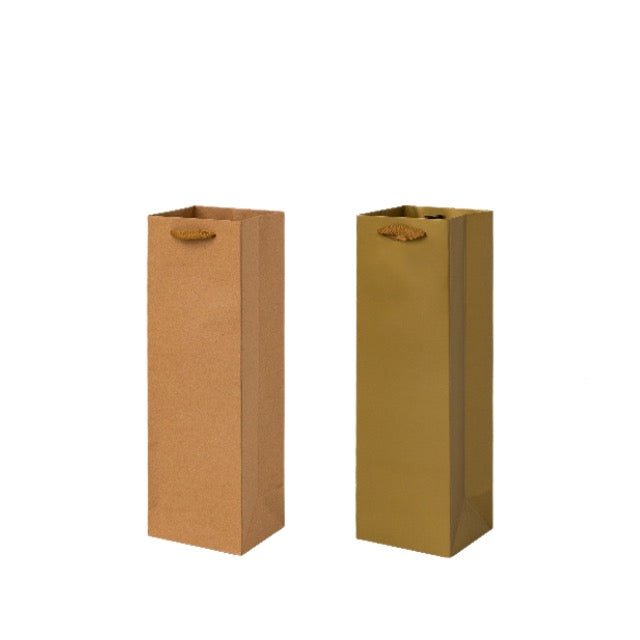 Carrying Paper Bag Fo Single Wine Bottle - Delite Promotional Products