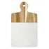 Marble Wood Serving Tray With Handle