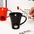 Ceramic Chocolate Fondue Mug With Fork - Delite Promotional Products