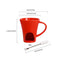 Ceramic Chocolate Fondue Mug With Fork - Delite Promotional Products