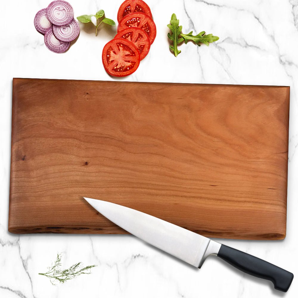 Cherry Live Edge Charcuterie Board - Delite Promotional Products