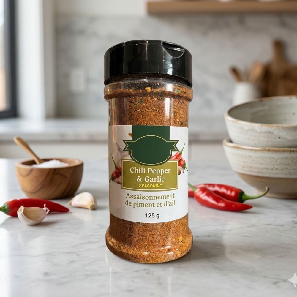 Chili Pepper & Garlic Seasoning - Delite Promotional Products