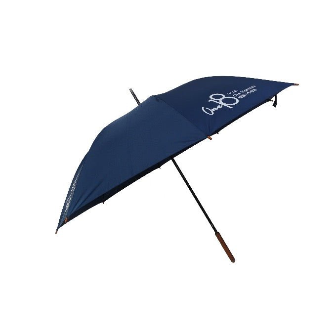 Classic Wooden J Stick Handle Auto Open Umbrella - Delite Promotional Products