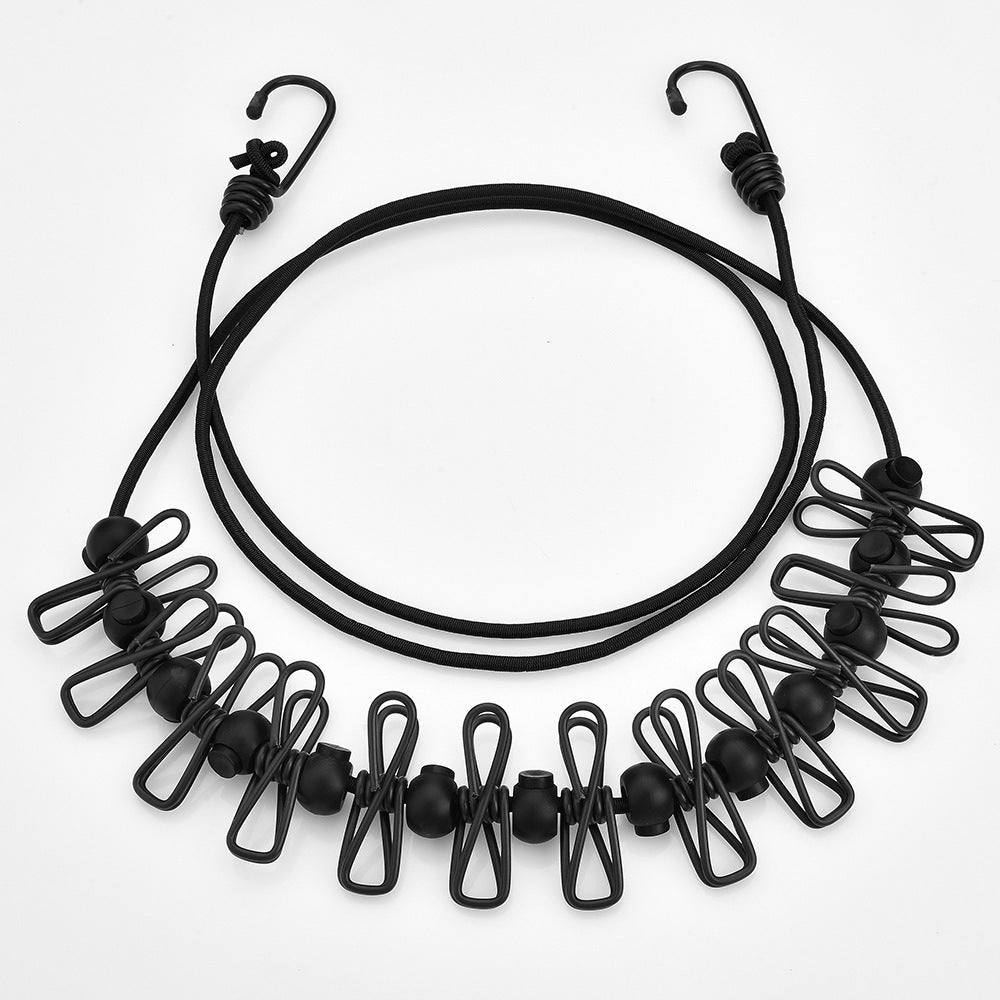 Clothes Line 12pcs Clips In Velvet Pouch - Delite Promotional Products