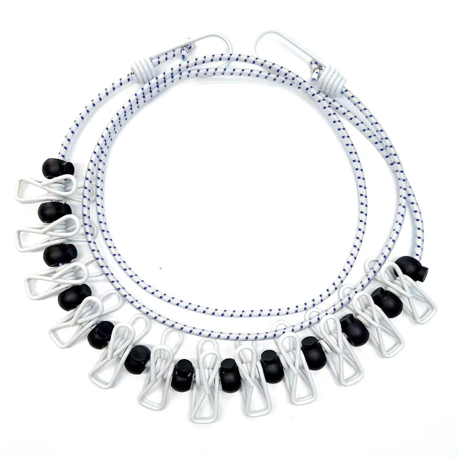 Clothes Line 12pcs Clips In Velvet Pouch - Delite Promotional Products