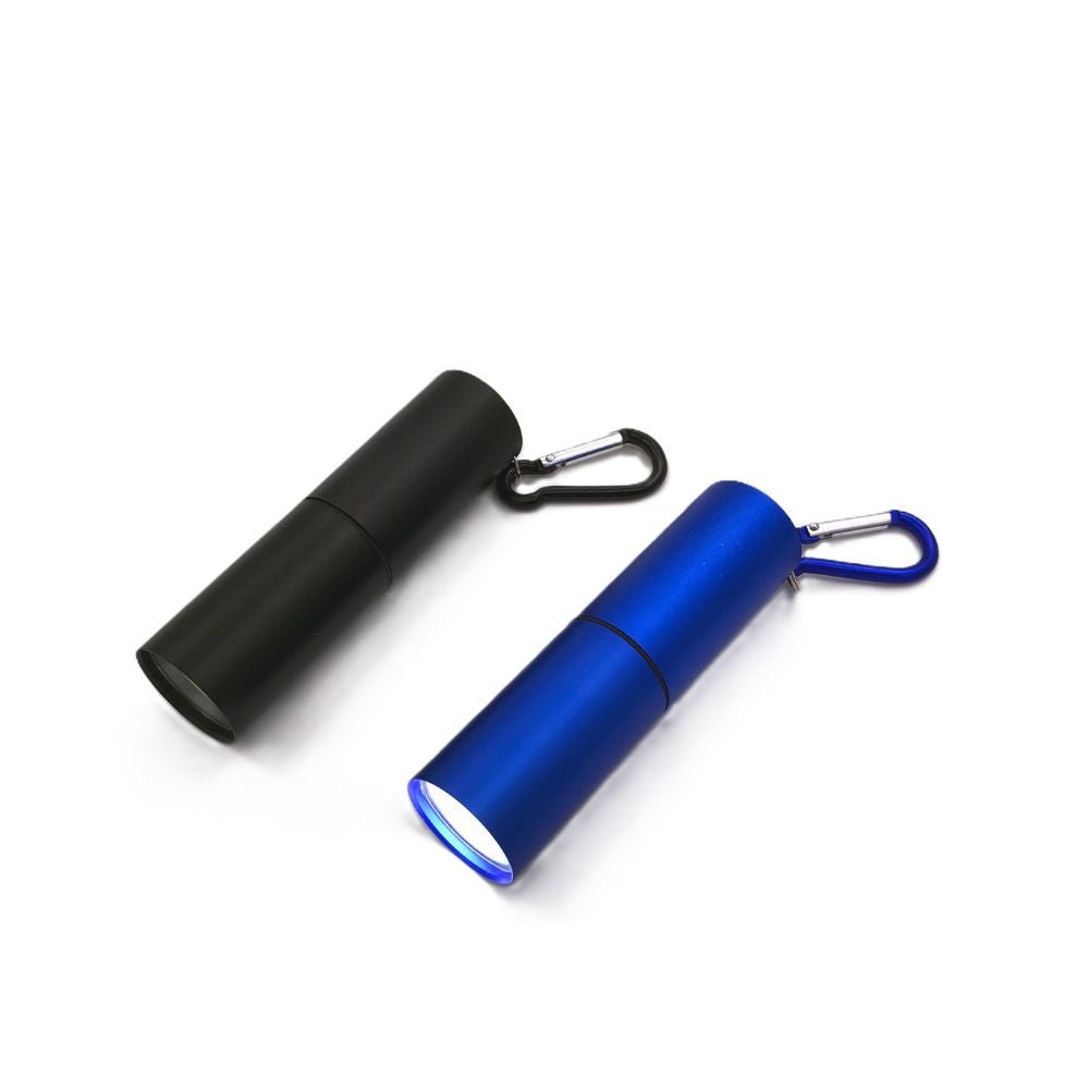 Cob Led Flashlight With Carabiner - Delite Promotional Products