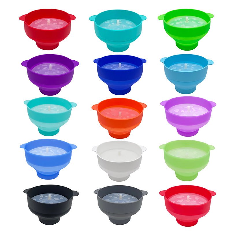 Collapsible Silicone Popcorn Bowl - Delite Promotional Products
