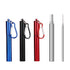 Collapsible Straw/brush Set In Aluminum Case - Delite Promotional Products