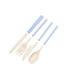 Collapsible Utensils Of Chopsticks Spoon Fork Knife Set In Portable Case - Delite Promotional Products