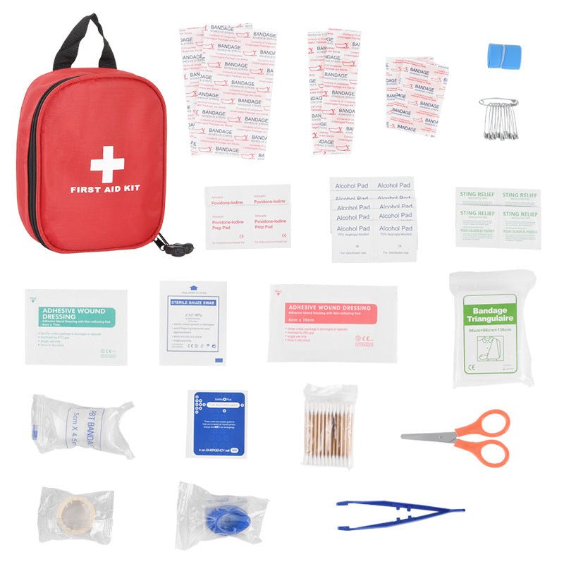 Compact First Aid Kit Set With Portable Case - Delite Promotional Products