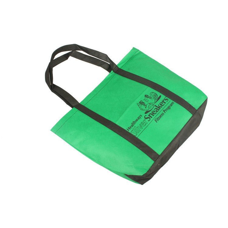 Contrasting Color Non Woven Fabric Handbag - Delite Promotional Products