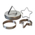 Cookie Cutter 4pcs Set With Tin Box - Delite Promotional Products